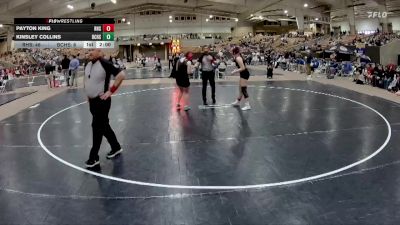 138 lbs Semis & 1st Wb (8 Team) - Kinsley Collins, Bradley Central High School vs Payton King, Riverdale High School