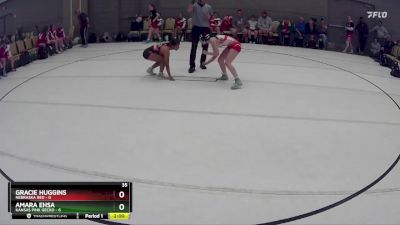 108 lbs Round 2 (8 Team) - Amara Ehsa, Kansas Pink Gecko vs Gracie Huggins, Nebraska Red