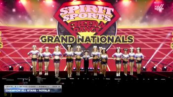 Champion Allstars - Royals [2026 L6 Limited Coed - XSmall Day 2] 2026 Spirit Sports Grand Nationals