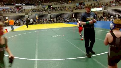 85 lbs 5th Place Match - Marvin Aurelius, Quad County vs Booker Davis, Albert Lea