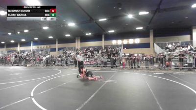 106 lbs Consi Of 8 #1 - Jeremiah Duran, Rough House vs Elijah Garcia, Socal Grappling