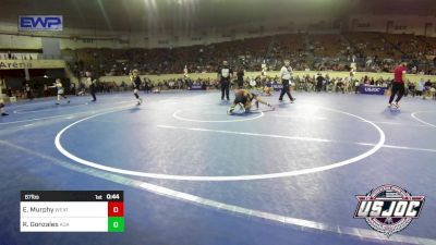 67 lbs Rr Rnd 2 - Emmitt Murphy, Weatherford Youth Wrestling vs Koylob Gonzales, Aztec Grappling Academy