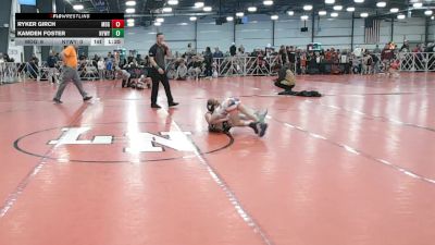 52 lbs Round 1 - 9:00am Saturday - Kamden Foster, NYWAY - Iron Empire vs Ryker Girch, Maryland GOLD