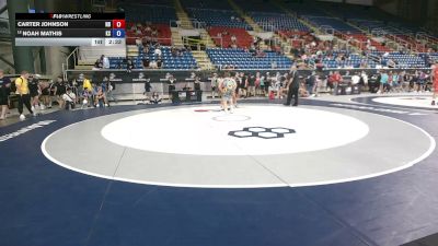 285 lbs Champ. Rd Of 64 - Carter Johnson, North Dakota vs Noah Mathis, Kansas