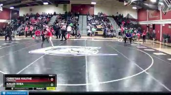 132 lbs Cons. Round 3 - Christian Mauthe, Coronado vs Kailer Rhea, Durango