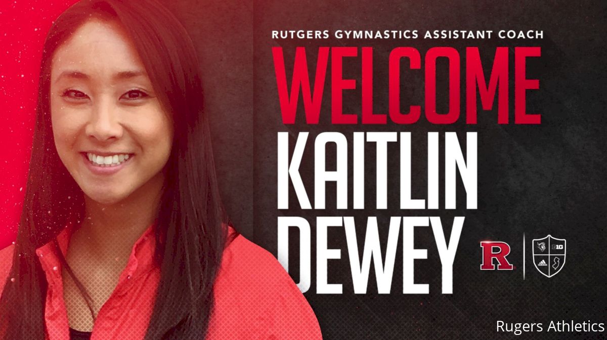 Kaitlin Dewey Hired As Assistant Coach For Rutgers Gymnastics