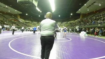 108 lbs Semifinal - Blake Woodward, Buchanan vs Xavier Escamilla, Exeter Union