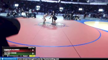 175 lbs Cons. Round 4 - Tayten Cissne, Chiawana vs Fabricio Alvarez, Toppenish