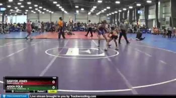 105 lbs Round 2 (6 Team) - Sawyer Jones, Terps Xtreme vs Aiden Polk, Oklahoma Tornados