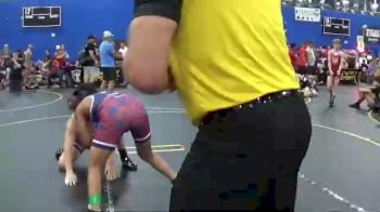 135 lbs Quarterfinals (8 Team) - Noah Howk-Erwin, Team Iowa Red vs Aiden Kirk, Team Iowa Blue