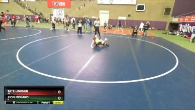 93 lbs 5th Place Match - Tate Lindner, WI vs Zion Mogard, IA