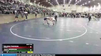 106 lbs Cons. Round 4 - Raleigh Thomson, Uintah vs Zack Anderson, Syracuse