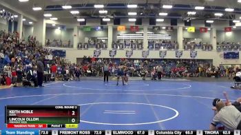 113 lbs Cons. Round 2 - Keith Noble, ELIDA vs Lincoln Ollom, FREMONT ROSS