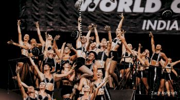 Bluecoats Guard Warming Up For Final Run