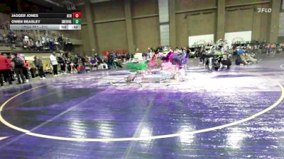 215 lbs Cons. Round 2 - Jagger Jones, Arkansas City vs Owen Beasley, Smithville