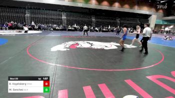 113 lbs Round Of 64 - Brody Vogelsberg, Spanish Fork vs Mateo Sanchez, Gilroy