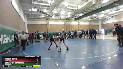 106 lbs Cons. Round 3 - Benjamin Stafford, Glendora vs Fabian Soto, Los Altos