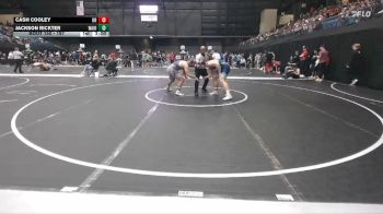 197 lbs Champ. Round 2 - Cash Cooley, Unattached vs Jackson Rickter, Waldorf (Iowa)