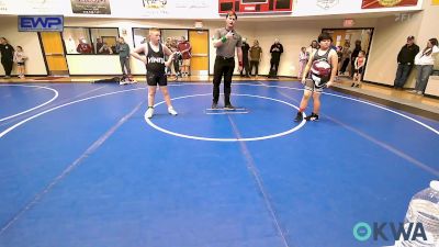 131 lbs Rr Rnd 3 - Liam Ryals, Gentry Youth Wrestling vs Jaxson Medlock, Vinita Kids Wrestling