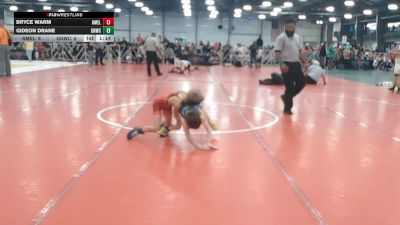 60 lbs Round 4 - 2:15pm Saturday - Bryce Warm, America Elite vs Gideon Drane, Great Neck W.C.