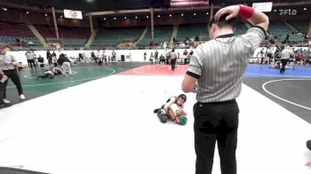 77 lbs Rr Rnd 2 - Adam Gonzales, Juggernaut Wrestling Club vs Koda Masayesva, Aftermath Eagles JW