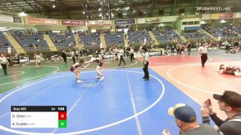 150 lbs Final - Dawson Goss, Sheidan WC vs Auston Eudaly, Bear Cave WC