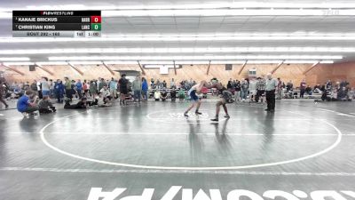 160 lbs Consi Of 8 #2 - Kanaje Brickus, Harrisburg vs Christian King, Lancaster