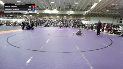 124 lbs Cons. Round 1 - Hallie Carter, Adams State vs Destiney Lofton, Oklahoma State