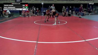 152 lbs Consi Of 8 #2 - Travis Hagan, Pennsville vs Paul Cerminaro, Pittsburgh