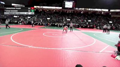 110 lbs Champ. Round 1 - Johnathan Tharp, STC2 vs Ryan Wagner, RTLA