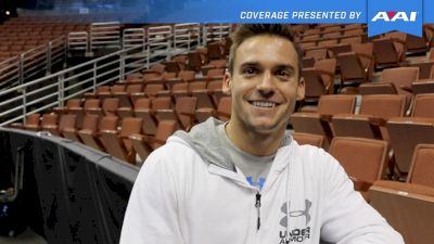 Sam Mikulak On Returning From Achilles Injury & Never Holding Back Again - 2017 P&G Championships Podium Training