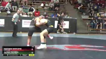 174 lbs Prelim - Alfred Macneill, American International vs Matthew Whitcomb, Davenport