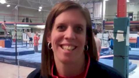 Kim Landrus on Friday's quad meet at Navy Pier