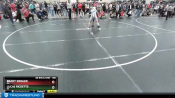 160 lbs Cons. Round 5 - Brady Singler, OH vs Lucas Ricketts, KY