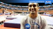 Akash Modi On Pommel Horse Improvements & Competing With Friends - 2017 P&G Championships Men Day 1