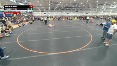 107 lbs Cons. Semi - Mattie Mckart, Unattached vs Paisley Sosbe, Unattached