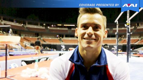 Sam Mikulak On Nailing 2 For 2 & Feeling Confident After Mental Changes - 2017 P&G Championships Men Day 1