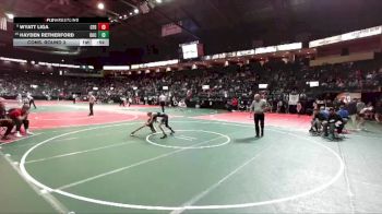 84 lbs Cons. Round 3 - Hayden Retherford, OHCA vs Wyatt Liga, CFD2