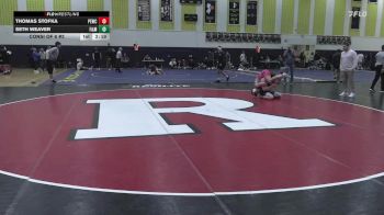 165 lbs Consi Of 8 #2 - Thomas Stofka, Patriot Eilte Wrestling Club vs Seth Weaver, Franklin & Marshall