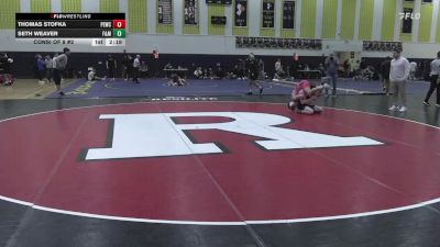 165 lbs Consi Of 8 #2 - Thomas Stofka, Patriot Eilte Wrestling Club vs Seth Weaver, Franklin & Marshall