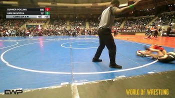 46 lbs Consi Of 8 #1 - Gunner Poeling, Duncan Demon Wrestling vs Jude Montoya, Top Rank