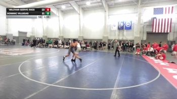 157 lbs Champ. Round 2 - Milovan Gervic Rios, Cedar Valley vs Dominic Villegas, Delta