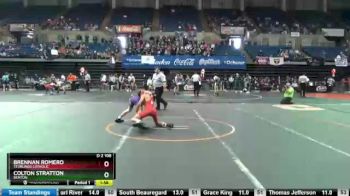 Quarterfinal - Colton Stratton, Benton vs Brennan Romero, Teurlings Catholic