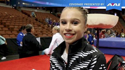 Ragan Smith On New Floor Routine & Becoming A Mature Gymnast - 2017 P&G Championships Women Day 1