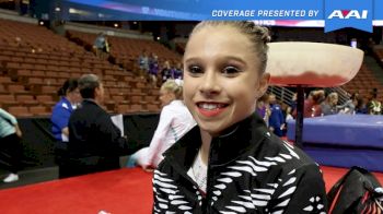 Ragan Smith On New Floor Routine & Becoming A Mature Gymnast - 2017 P&G Championships Women Day 1
