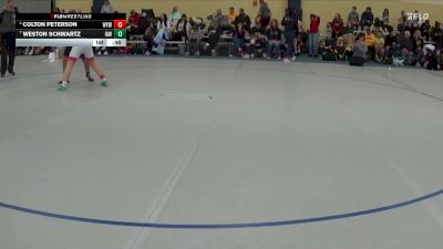 120 lbs Cons. Round 2 - Weston Schwartz, Immortal Athletics WC vs Colton Peterson, Wayzata Youth Wrestling