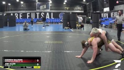 220 lbs Round 6 (8 Team) - Andrew Baldwin, Michigan Gold Pitbulls vs Joey Klein, 42 North