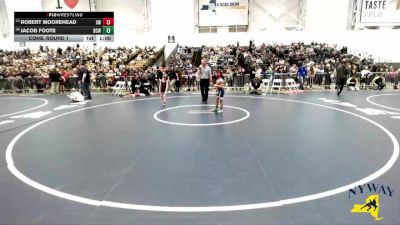 75 lbs Cons. Round 1 - Robert Moorehead, Xtreme Wrestling vs Jacob Foote, Bear Cave Wrestling