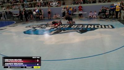 97 lbs Cons. Semi - Greyson Reuter, Interior Grappling Academy vs Andrew Erickson, Juneau Youth Wrestling Club Inc.