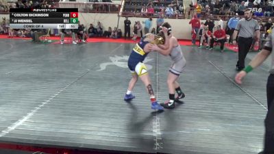 110_B lbs Consi Of 4 - Colton Dickinson, Pennridge vs Jj Wensel, Bellefonte